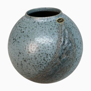 Ikebana Vase by Miyake Shigemi Shigaraki Ware, 1980s