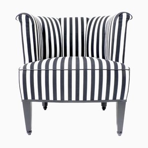 Vintage Upholstered Chair Alleegasse by Josef Hoffmann for Wittmann, 2012
