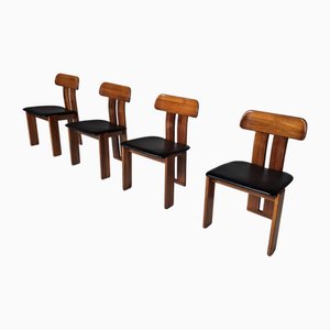 Sapporo Esszimmerstühle von Mario Marenco für Mobil Girgi, 1970er, 4er Set