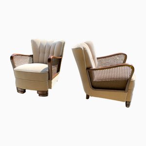 Art Deco Clubsessel, 1930er, 2er Set