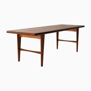 Scandinavian Teak Coffee Table, 1950s-1960s