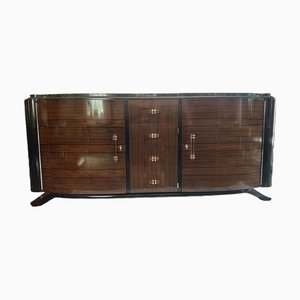 Art Deco Sideboard in Makassar Ebony, France, 1930s