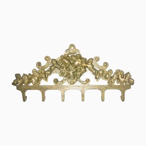Appendiabiti in ottone dorato