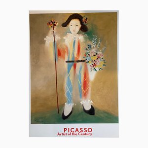 Pablo Picasso, Le Petit Pierrot aux Fleurs, 1923, Druck