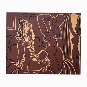 Pablo Picasso, Three Nude Women, Linocut, 1962