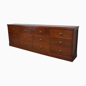 Credenza Art Deco vintage in quercia, Olanda, anni '30