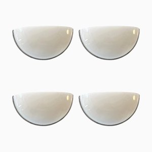 Murano Glass Wall Lights by Vetri, Italy, 1980s, Set of 4