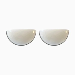 Murano Glass Wall Lights by Vetri, Italy, 1980s, Set of 2