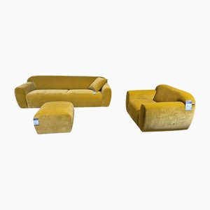 Montel Bold Set Sofa, Armchair & Ottoman, Set of 3