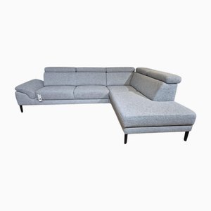 Adjustable Montel Modena Corner Sofa in Gray