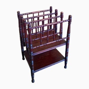 Victorian Mahogany Canterbury