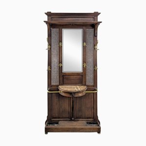 Portemanteau en Acajou, Début du 20ème Siècle