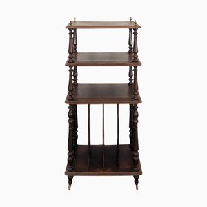 Napoleon III Rosewood Music Cabinet