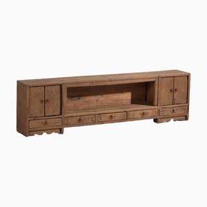 Mobile TV antico in legno, 1900
