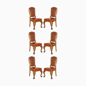 Chaises de Salle à Manger Antiques, 1860, Set de 6