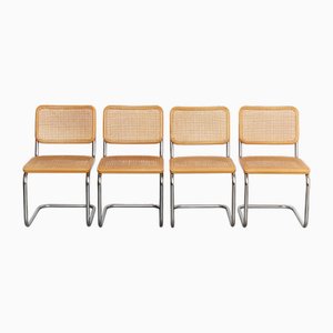 Cantilever S32 Chairs by Marcel Breuer for Thonet, 1984, Set of 4