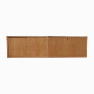 Modern Danish Oak Floating Sideboard by Poul Cadovius for Cado, 1960s