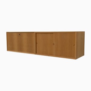 Danish Modern Oak Floating Sideboard by Poul Cadovius for Cado, 1960s
