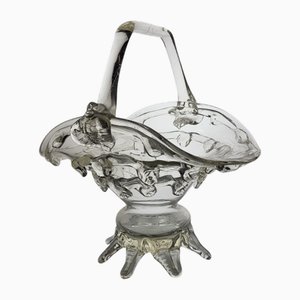 Murano Glas Korb, 1950er