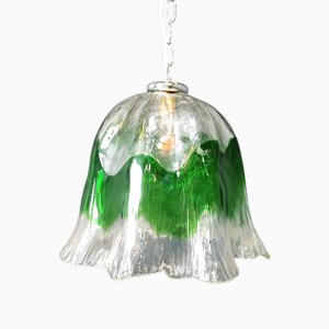 Vintage Murano Glas Hängelampe von Mazzega, 1960er