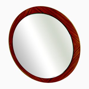 Großer Skandinavischer Spiegel aus Teak, 1960er