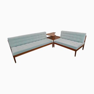 Diplomat Sofas von Finn Juhl für France & Son., 1955, 2er Set