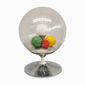 Lampe Globe en Verre Modèle Barbarella par Angelo Brotto pour Esperia, 1960s