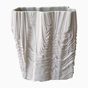 Vintage Porcelain Vase by Martin Freyer for Rosenthal, 1980s