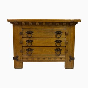 Vintage Oak Chest of Drawers, 1960s