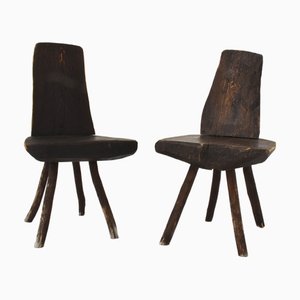 Brutalistischer Vintage Schweizer Alpen Stuhl, 1968