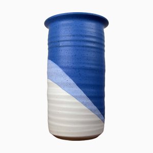 Vaso Studio Mid-Century moderno in ceramica di Karsten Nielsen per KN Keramik, Danimarca, anni '60