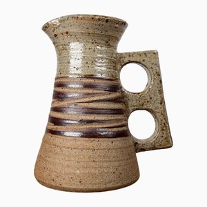 Mid-Century Modern Danish Studio Pottery Jug by Tue Poulsen for Tue Keramik, 1960s