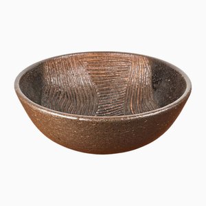 Large Mid-Century Modern Danish Studio Pottery Bowl by Benny Munk Sörensen, 1960s