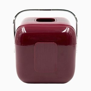Space Age Red Ice Bucket, 1960s