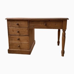 Vintage Schreibtisch aus Kiefernholz, 1960