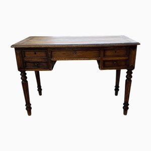 Escritorio estilo Napoleón de pino y haya, década de 1890