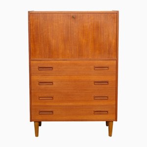 Vintage Secretaire in Teak from P. Westergaard Mobelfabrik