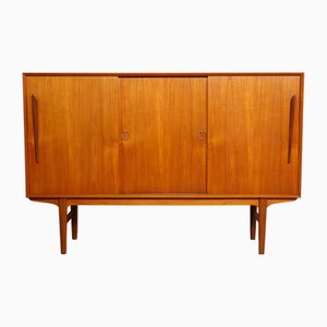 Vintage Danish Highboard in Teak