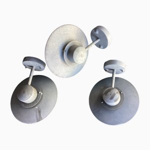 Scandinavian Garden Outside Lamps from Massive, Set of 3