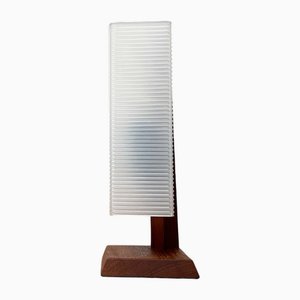 Mid-Century Modern Danish Minimalist Teak Table Lamp, 1960s