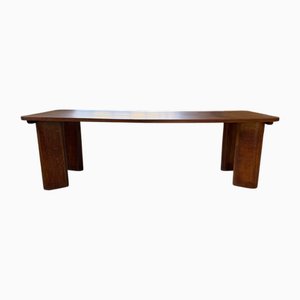 Vintage Oak Reconstruction Table, 1950s