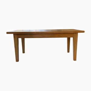 Vintage Oak Farm Table with Extensions, 1960s