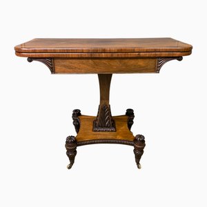 Regency Palisander Kartentisch, 1815