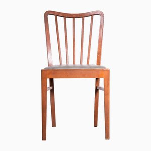 Vintage Scoop Back Esszimmerstuhl von Ton, 1950er