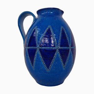 Studio Ceramic Jug by Aldo Londi for Bitossi, Italy, 1960s