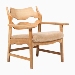 Lounge Chair attributed to Henning Kjærnulf, 1970s