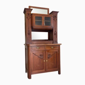 Original Art Nouveau Credenza Bookcase from Rudolf Baumgartner