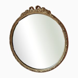 Georgian Brown Gilded Mirror