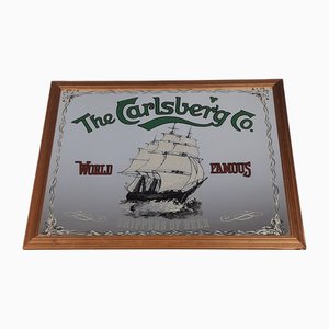 Specchio Pubblicitario the Carlsberg Co World Famous Shippers of Beer, 1970