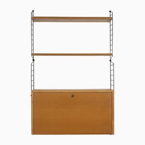 Vintage Shelving System by Kajsa & Nils Nisse Stringing for String, 1950s